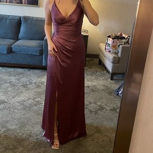 Chianti bridesmaid dress David’s Bridal